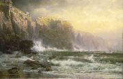 William Trost Richards The League Long Breakers Thundering on the Reef USA oil painting artist